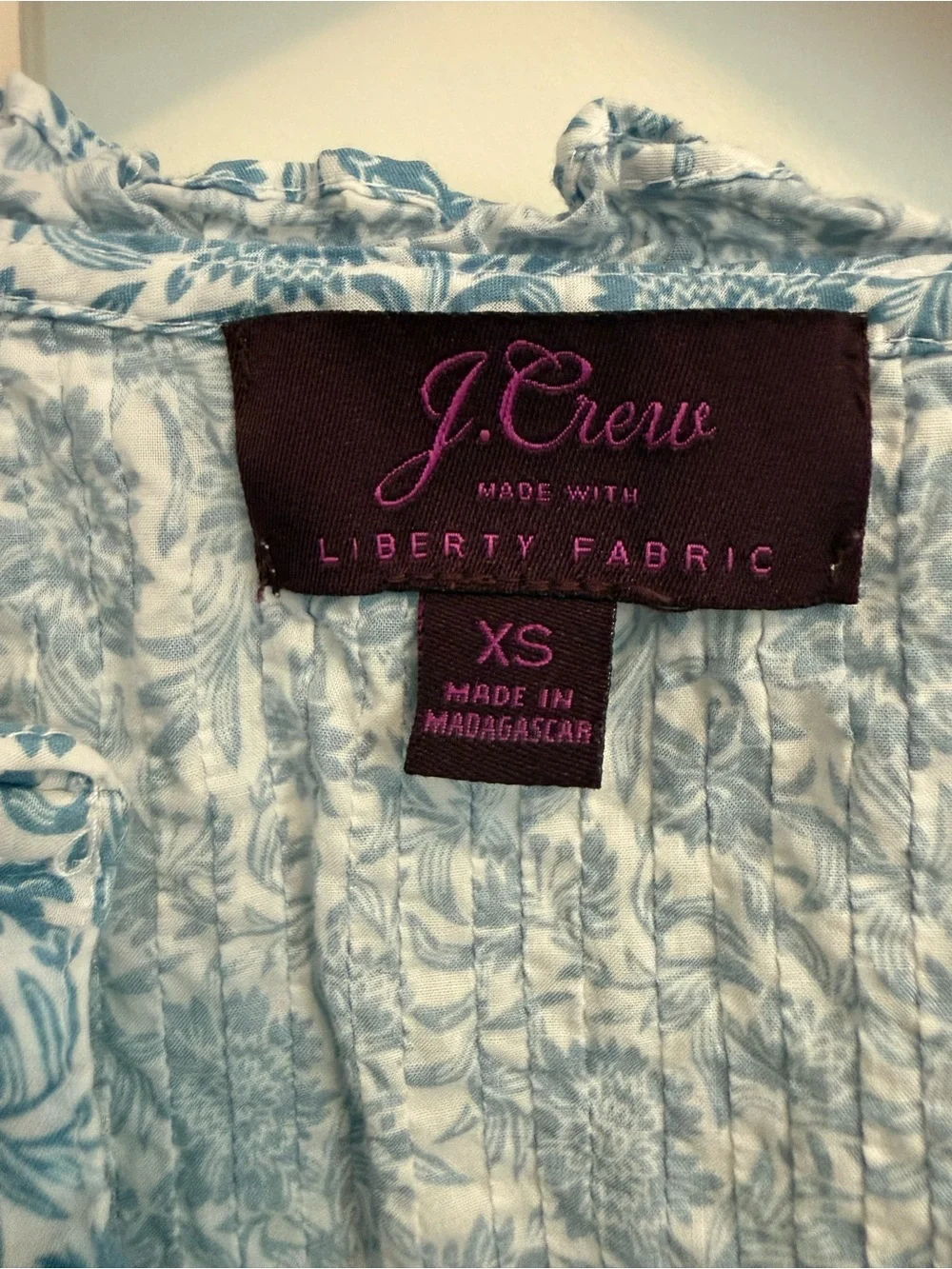 J. Crew crew ruffle
